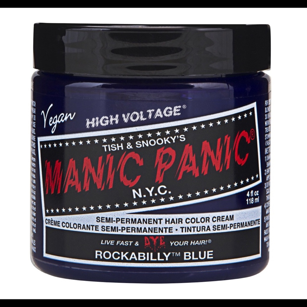 Manic panic hair dye